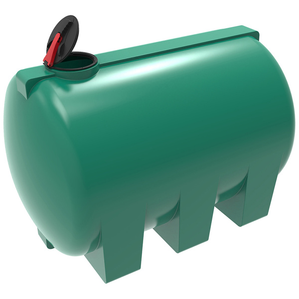 Емкость H 8000л с откидной крышкой (101.8000.166.000, зеленый) Емкость H 8000л с откидной крышкой (101.8000.166.000, зеленый)